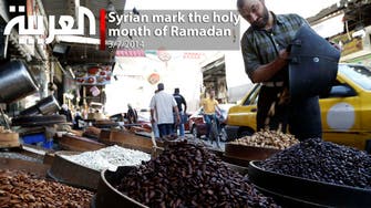 Syrians mark the holy month of Ramadan