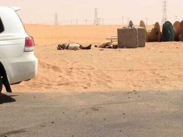 Saudi border attackers. (Al Arabiya exclusive)