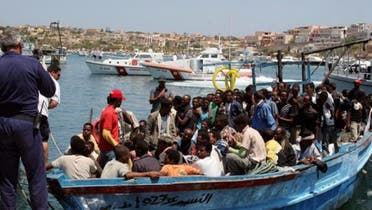 تهريب البشر في ليبيا