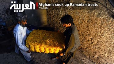 Afghanis cook up Ramadan treats