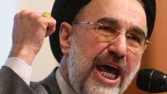  نظام إيران يستغل خاتمي "المحظور" لحشد الناخبين