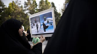 Iran protesters demand respect for the veil, chastity on TV