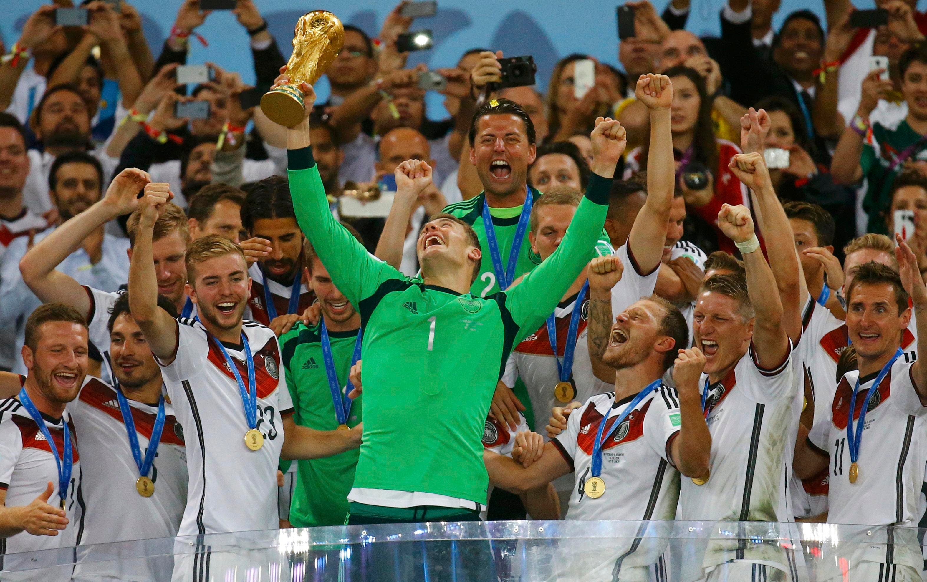 Germany celebrates World Cup victory 