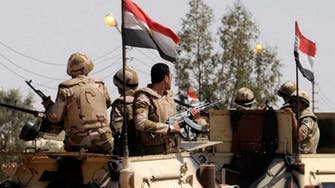 Bomb kills three soldiers in Egypt's Sinai region