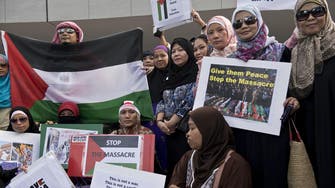 Pro-Palestinian rallies in Asia as Gaza death toll climbs 