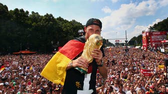 German World Cup winners get hero's welcome at home