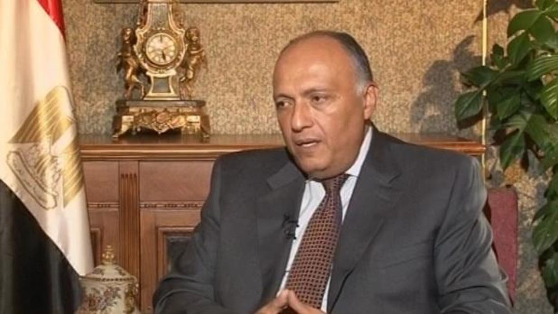 وزير الخارجية المصري سامح شكري