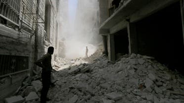 جانب من الدمار اليومي في سوريا