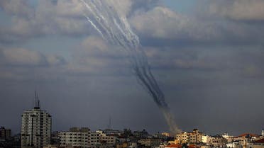 صلية صواريخ تنطلق من غزة بإتجاه مستوطنات اسرائيلية