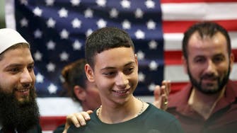 American teen beaten by Israeli soldiers returns home