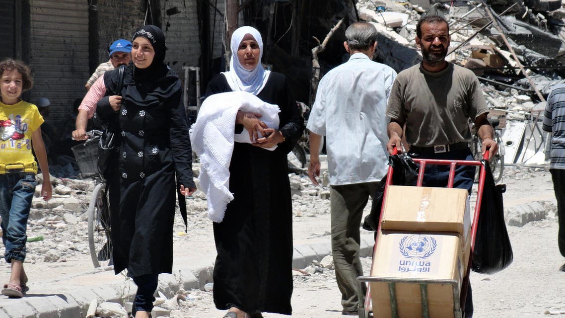 syria aid afp