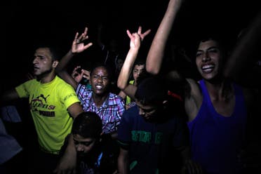 gaza celebrations west bank AFP