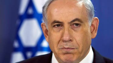 Israeli Prime Minister Benjamin Netanyahu speaks during a cabinet meeting at the defense ministry in Tel Aviv July 18, 2014. (Reuters)