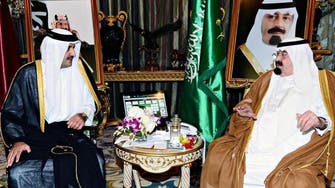 Qatari emir in Jeddah for talks with Saudi king