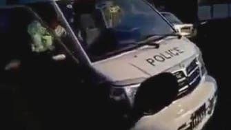 Video shows Iranian police violently arrest woman  