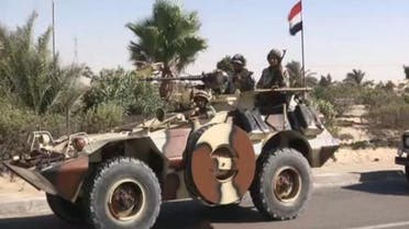 عناصر من الجيش المصري في سيناء