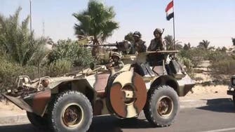 مصر : سیناء میں فوج کی کارروائی میں 19 دہشت گرد ہلاک