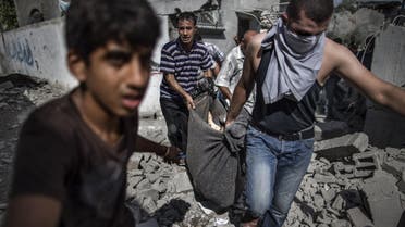 Gaza death toll AFP