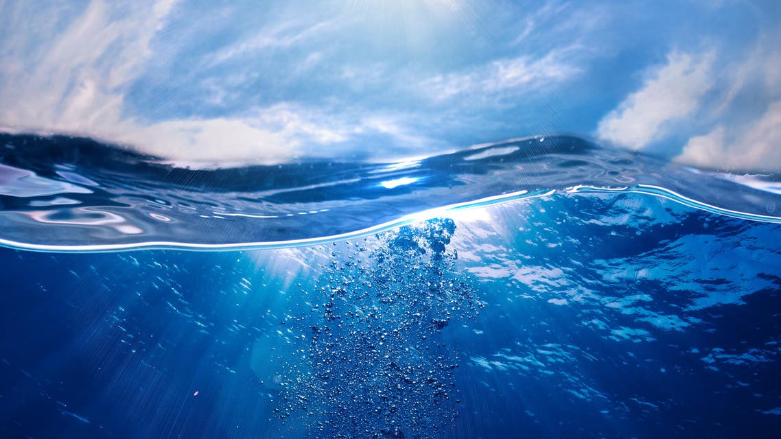 water blue