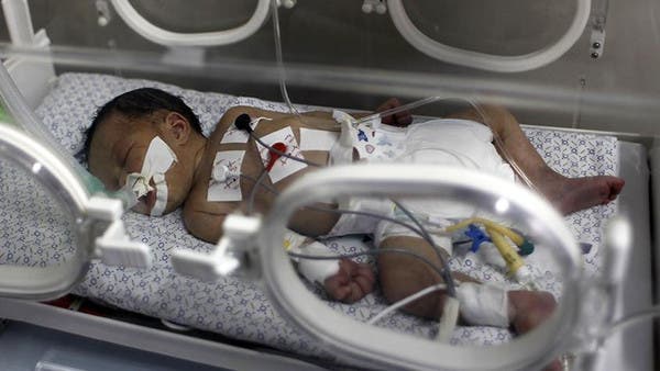 شيماء شيخ العيد توفيت في مستشفى النصر في غزة لانقطاع الكهرباء بعد يومين من ولادتها