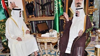 Abu Dhabi crown prince and Saudi king meet to discuss Gaza