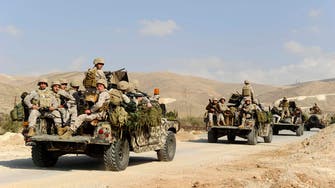 Lebanese army kills 11 militants near Syria border