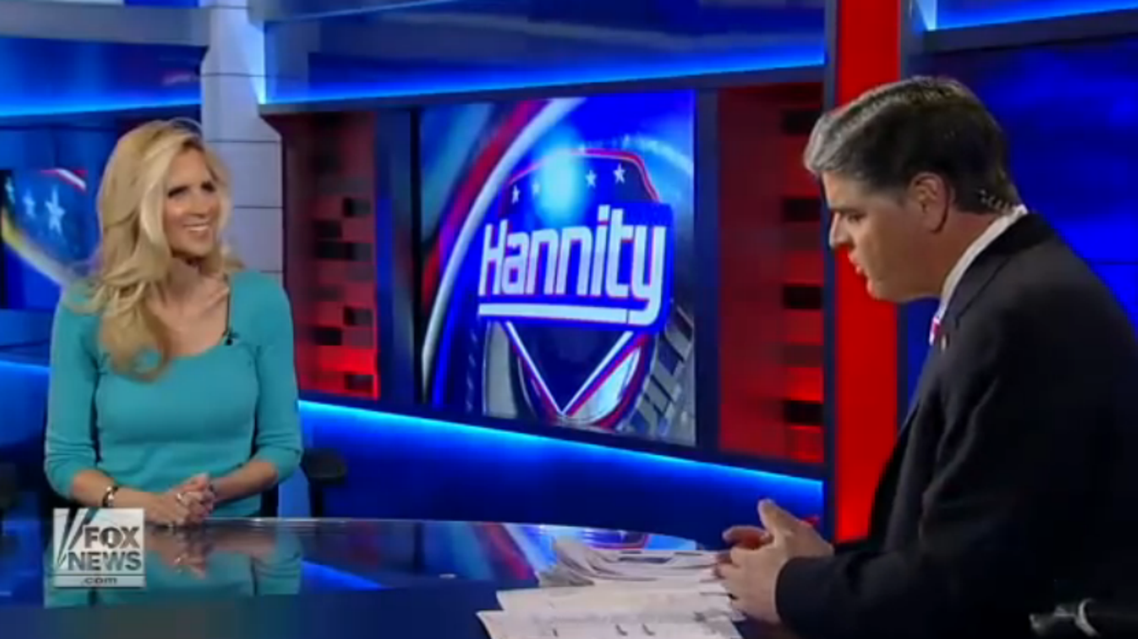 Coulter and hannity