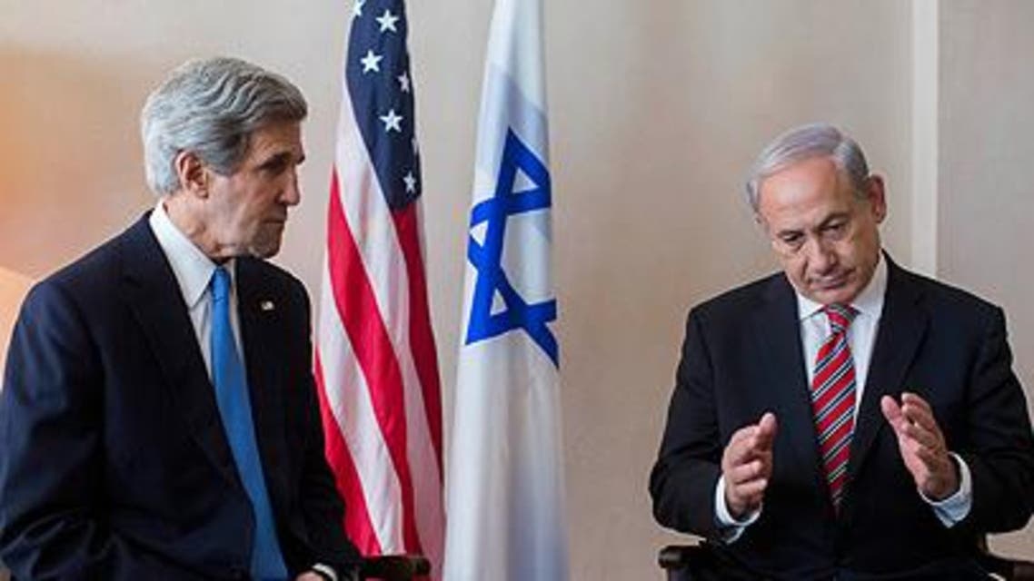 kerry and netanyahu