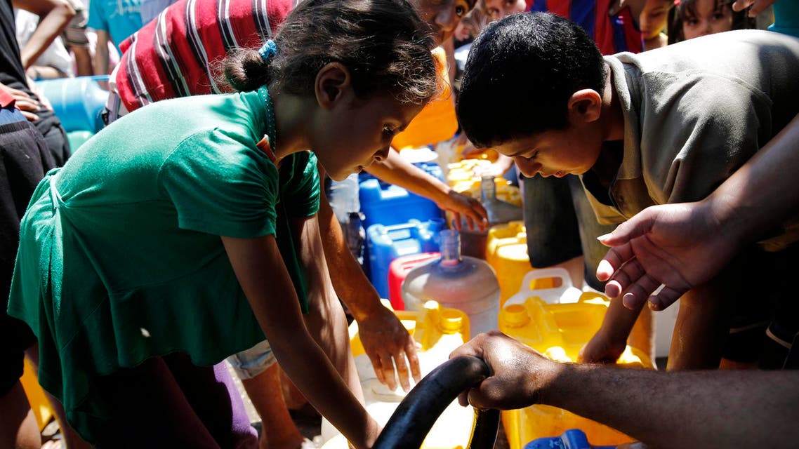 water gaza reuters