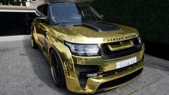 Golden ‘devil:’ Customized Saudi Range Rover bedazzles London