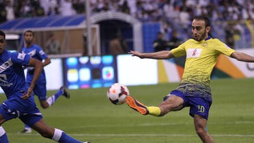محمد السهلاوي في مباراة سابقة ضد الهلال