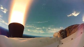 NASA releases footage of supersonic near-space flight