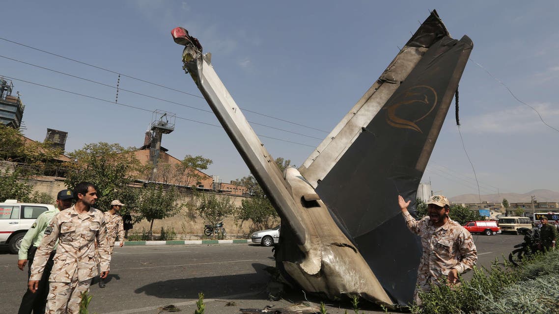 Plane crashes near Tehran’s Mehrabad airport