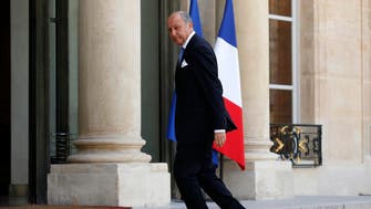 French foreign minister arrives in Baghdad 
