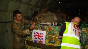 UK drops more aid in Iraq, readies jets for surveillance   