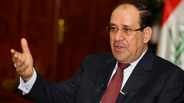 raq's Prime Minister Nuri al-Maliki speaks during an interview with Reuters in Baghdad in this January 12, 2014 file photo. (Reuters)