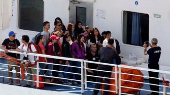 Filipino and Indian workers evacuated from Libya to Malta