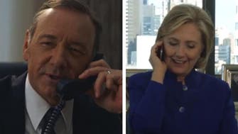 'House of Cards' actor prank calls Hillary Clinton