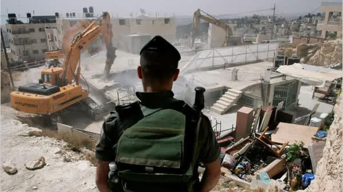 الاحتلال إسرائيل يهدم تهدم منزل فلسطيني في فلسطين