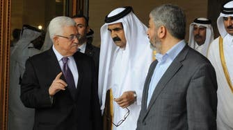 Palestinian president due in Doha to meet Emir and Hamas leader