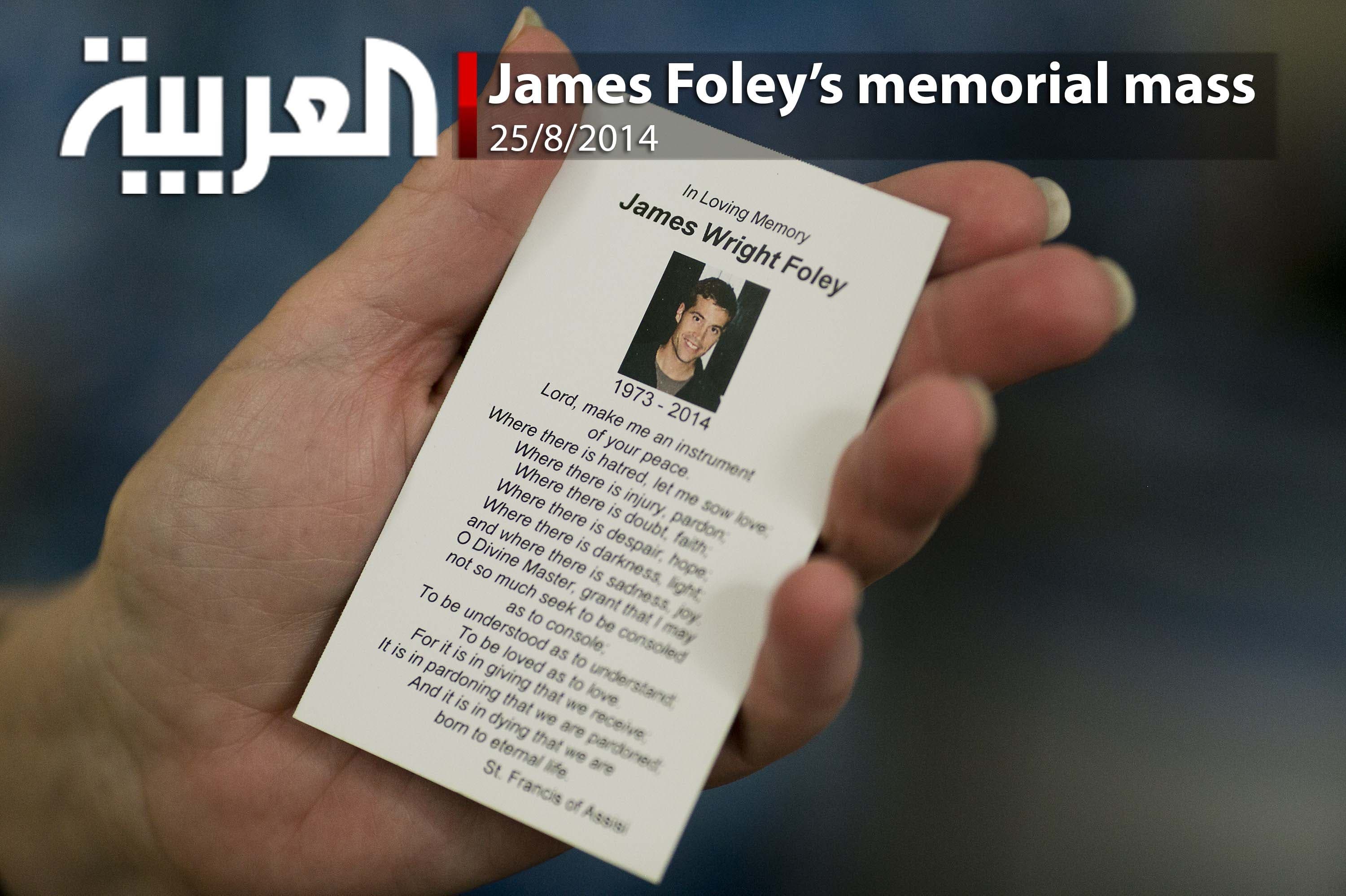 James Foley’s memorial mass