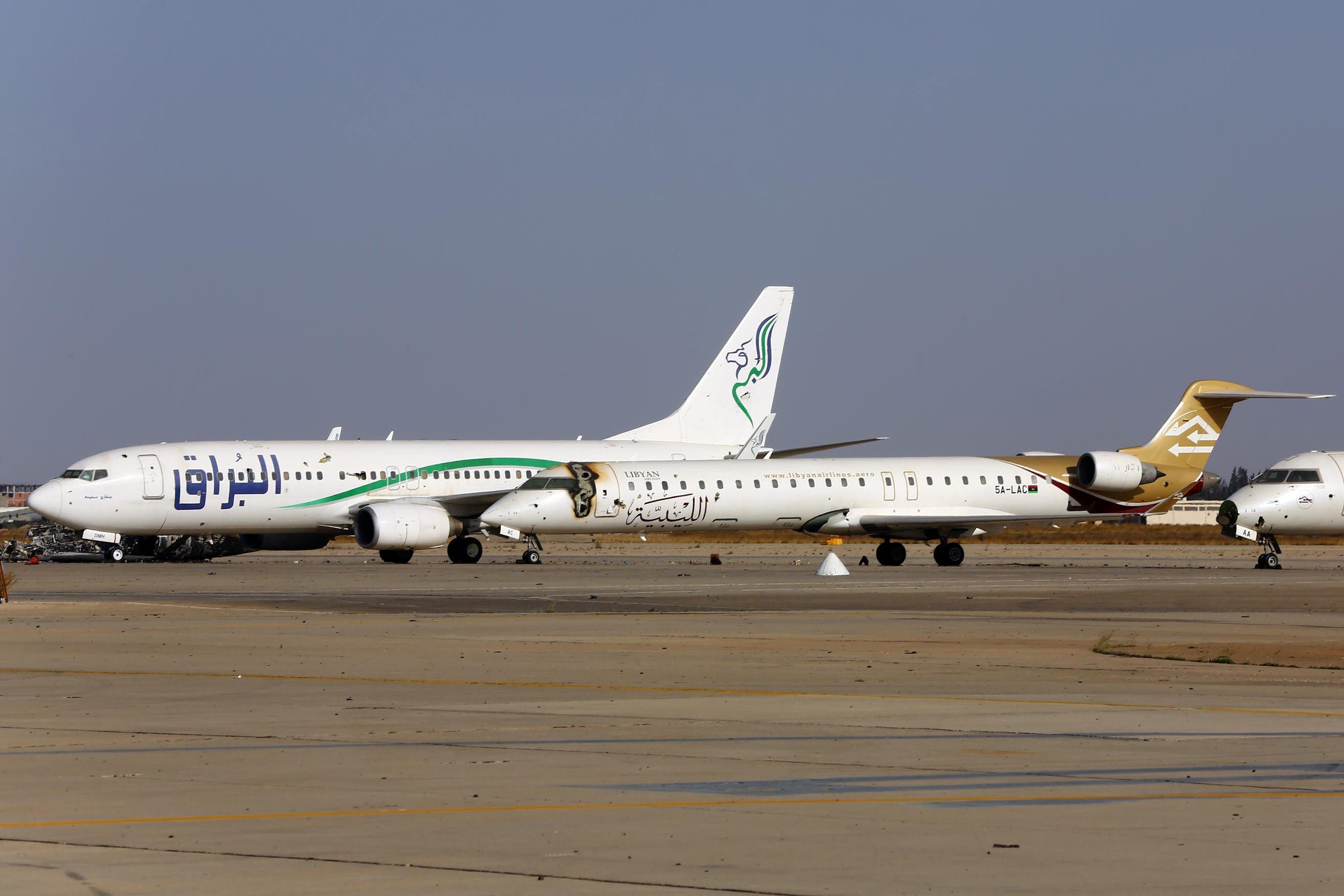 مطار طرابلس ليبيا tripoli airport libya lybia