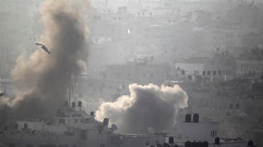 Israeli strikes push Gaza