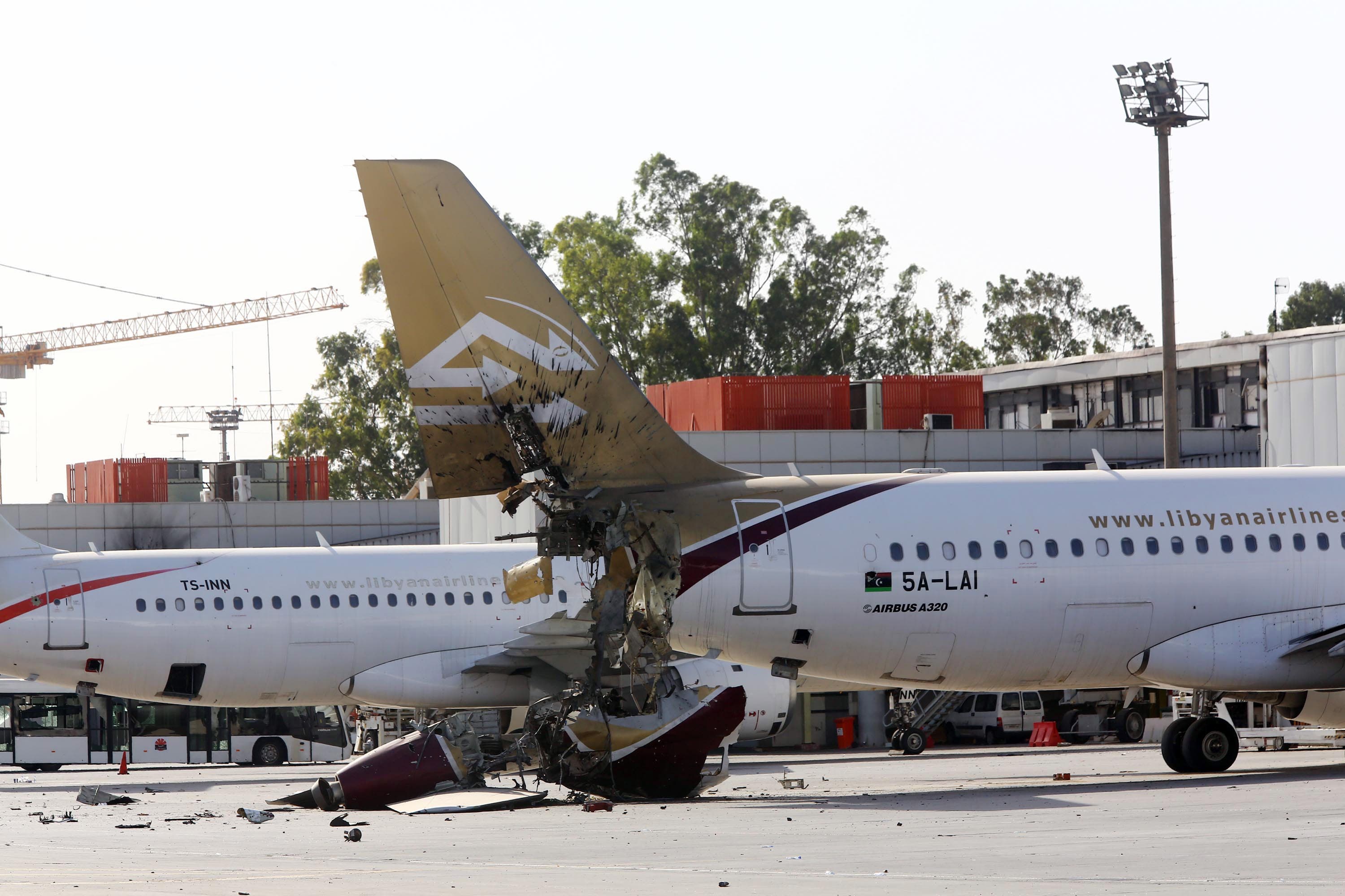 مطار طرابلس ليبيا tripoli airport libya lybia