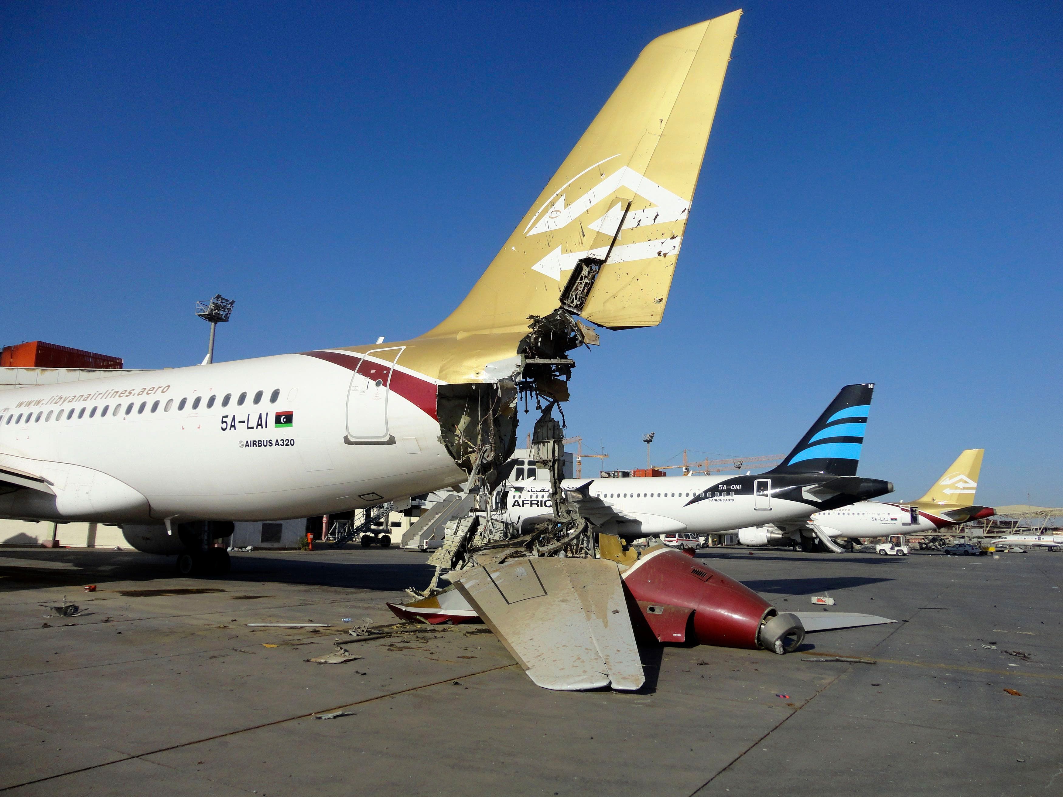 مطار طرابلس ليبيا tripoli airport libya lybia