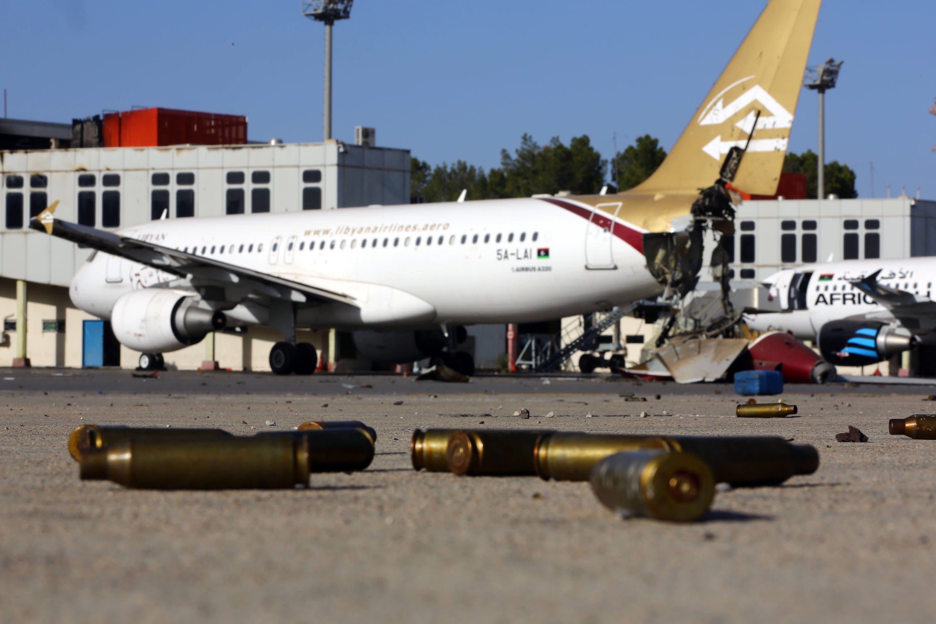 مطار طرابلس ليبيا tripoli airport libya lybia
