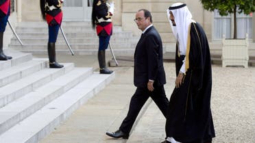 Saudi Arabia’s crown prince in Paris 