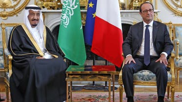 Saudi Arabia’s crown prince in Paris 