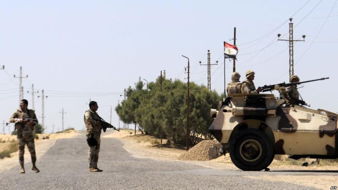 بانفجار عبوة ناسفة شمالي سيناء