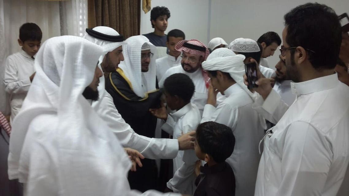 الشيخ صالح المغامسي وسط حضور كثيف